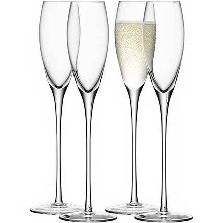 tall skinny champagne glasses