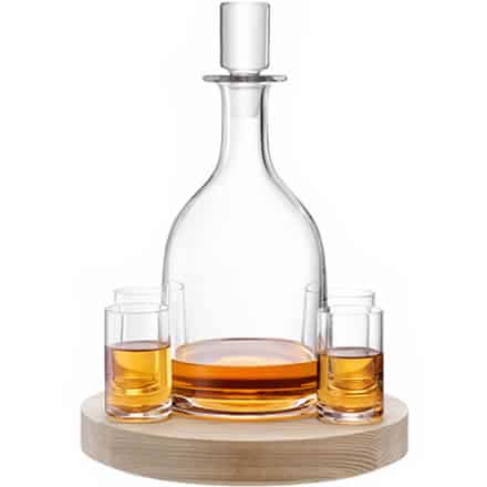 LSA LOTTA Decanter Set & Ash Base