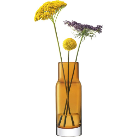 LSA UTILITY Vase 19cm Amber (Single)