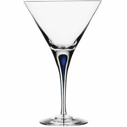 Orrefors Intermezzo Blue Martini Glass 62574/55 7.4oz / 210ml (Single)