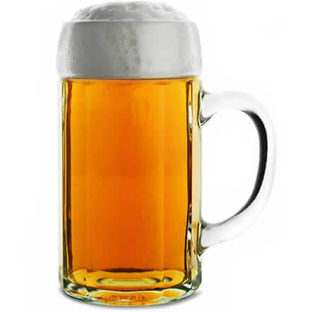 Beer Mugs,Glass Mugs With Handle 35oz,Large Beer Glasses For